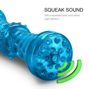 For Pet Durable Rubber Dog Chew Toys With Sound 18cm (Mixed Colors)