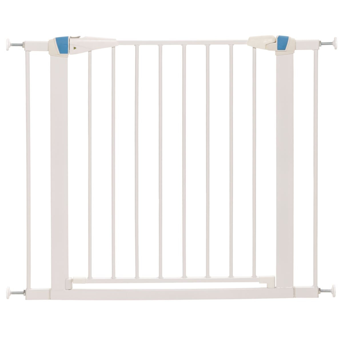 MidWest White Glow in the Dark Steel Pet Gate