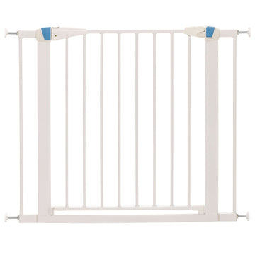 MidWest White Glow in the Dark Steel Pet Gate