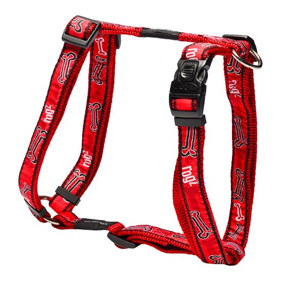 Rogz Red Bone Dog Harness