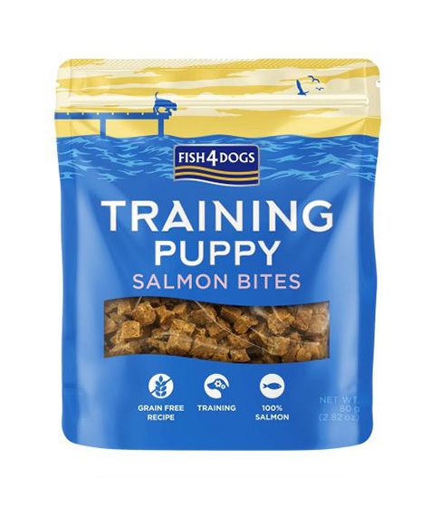 Fish4Dogs Training Salmon Bites Puppy Treats