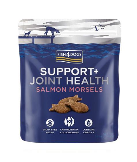 Fish4Dogs Support+ Joint Health Salmon Morsels Dog Treats