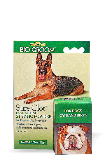 Bio-Groom Sure Clot Fast Acting Dog Styptic Powder