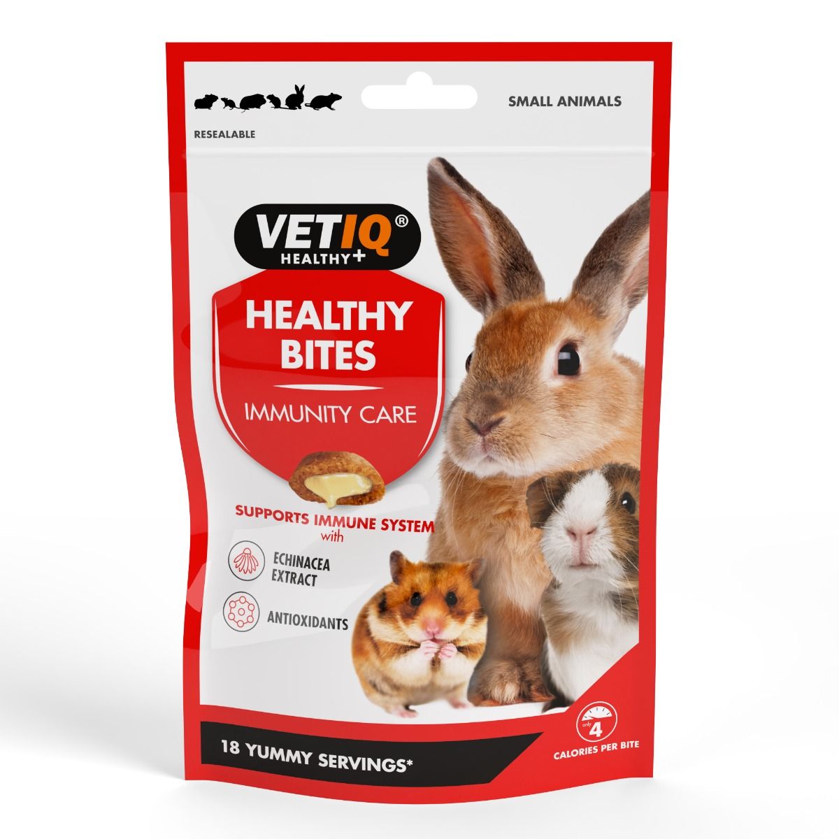 VetIQ Healthy Bites Immunity Care Small Animal Treats 30g