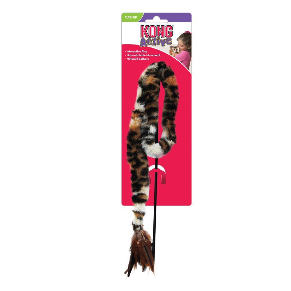 Kong Active Swizzle Bird Wand Cat Toy