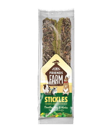 Tiny Friends Farm Stickles Timothy Hay & Herbs Small Animal Treats