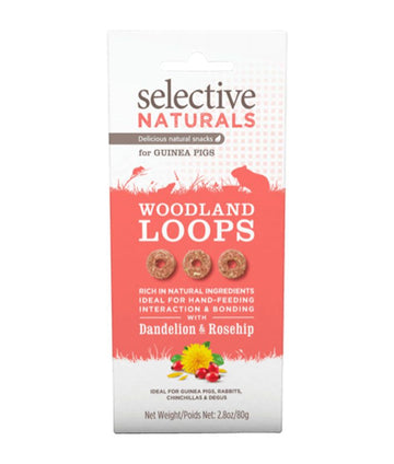 Supreme Selective Naturals Woodland Loops Guinea Pig Treat 80g