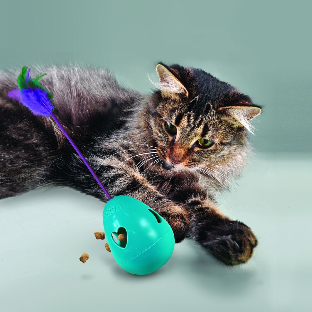 Kong Infused Tippin Treat Fun Play Cat Toy