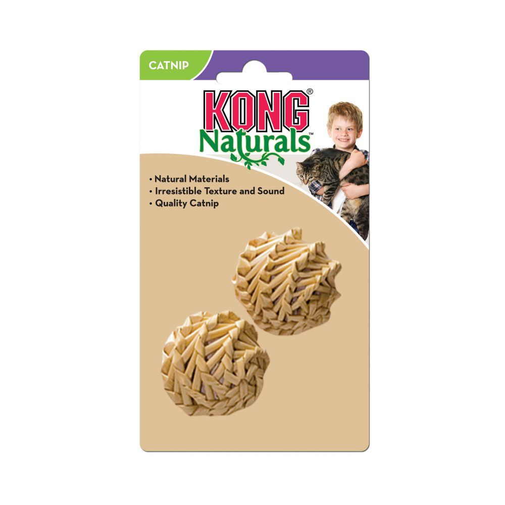Kong Naturals Straw Ball Cat Toy