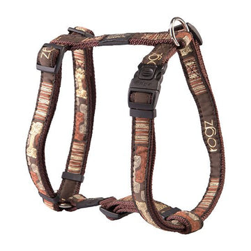 Rogz Mocha Bone Dog Harness