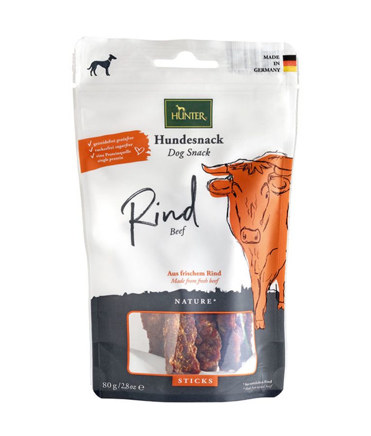 Hunter Snack Rind Beef Sticks Dog Treats
