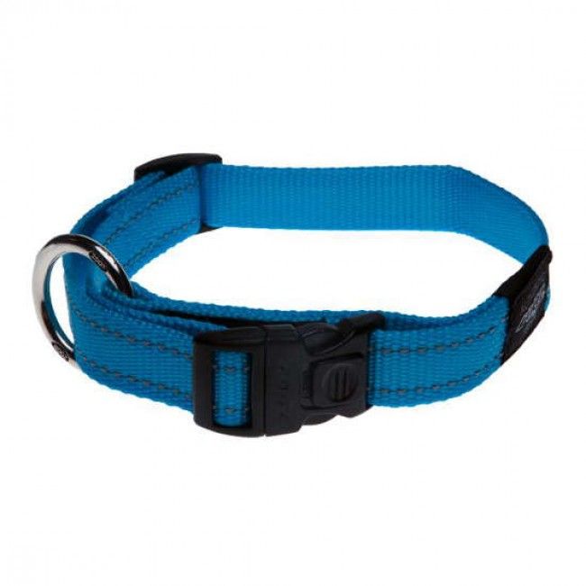 Rogz Utility Reflective Stitching Dog Collar