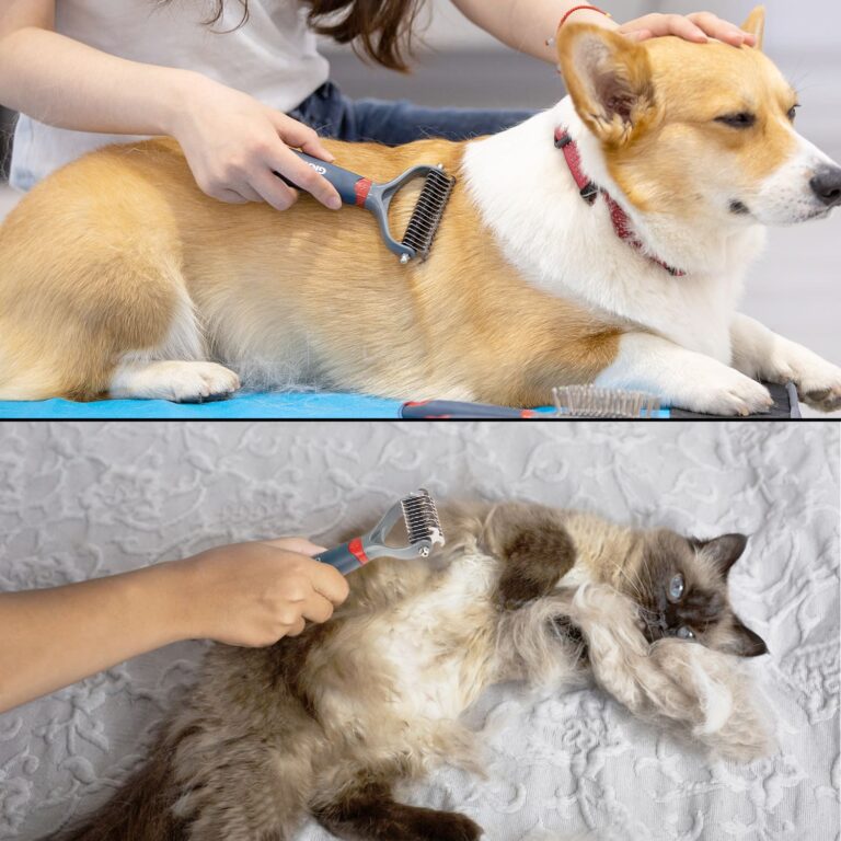 GiGwi Dual Head Dematting Comb 17 Teeth for Dogs & Cats