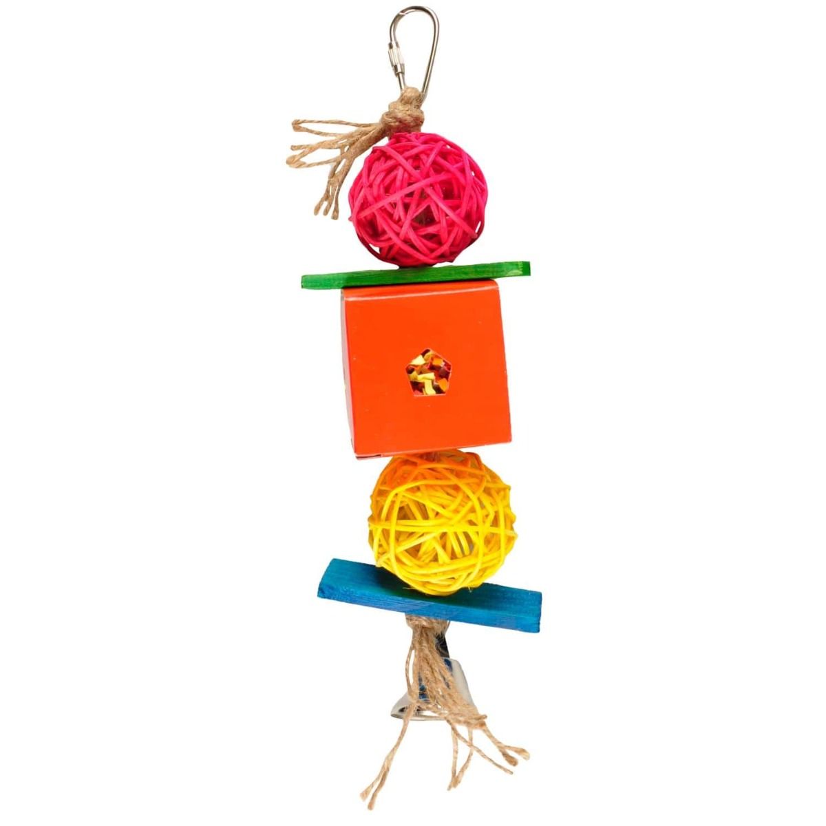 Flamingo Papyr Cage Hanger Bird Toy