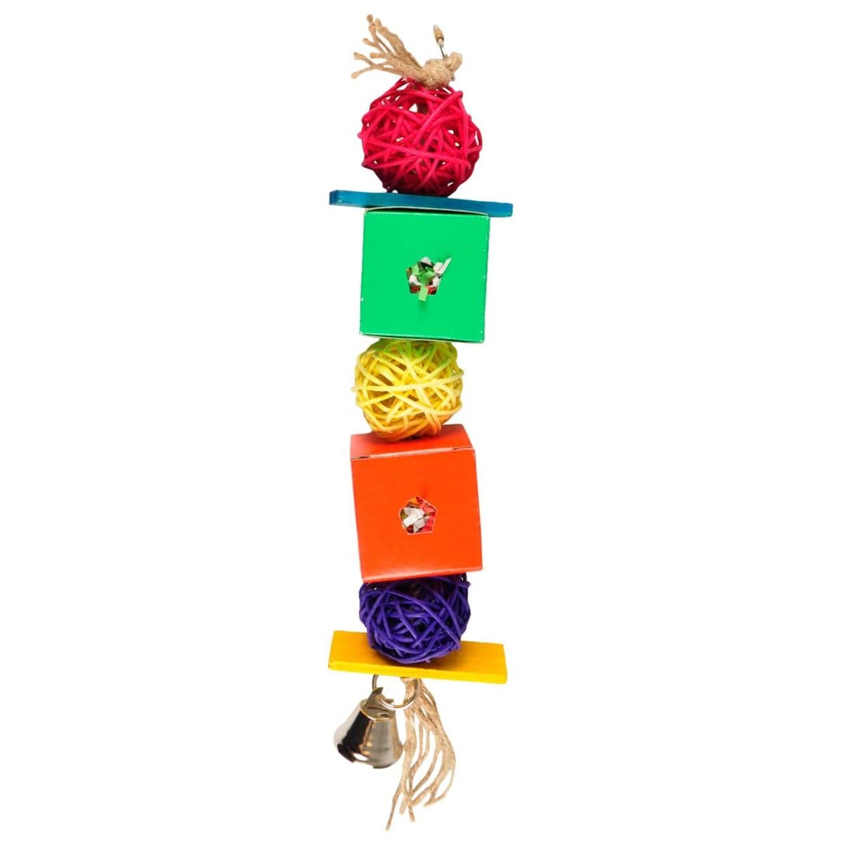 Flamingo Papyr Cage Hanger Bird Toy