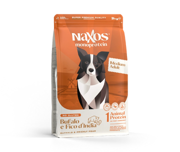 Naxos Adult Medium Multiprotein Buffalo & Prickly Pear 3kg