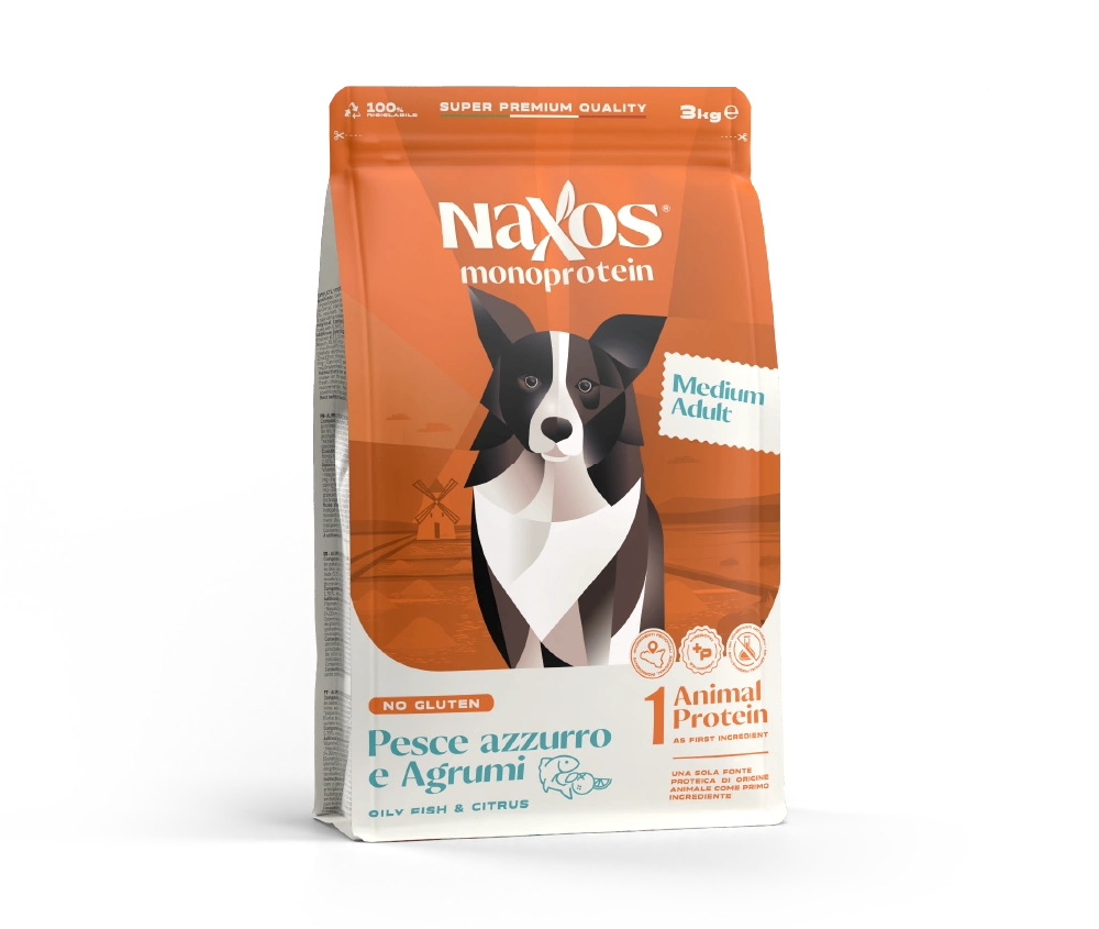 Naxos Adult Medium Fish And Citrus 3kg