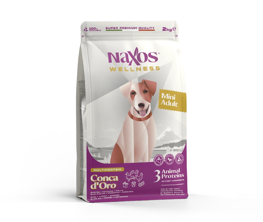 Naxos Adult Mini Multiprotein (Duck, Chicken & Turkey) 2kg