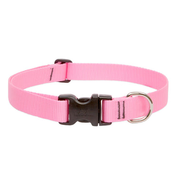 BASICS Adjustable Collar PINK 1″ FOR BIG DOGS