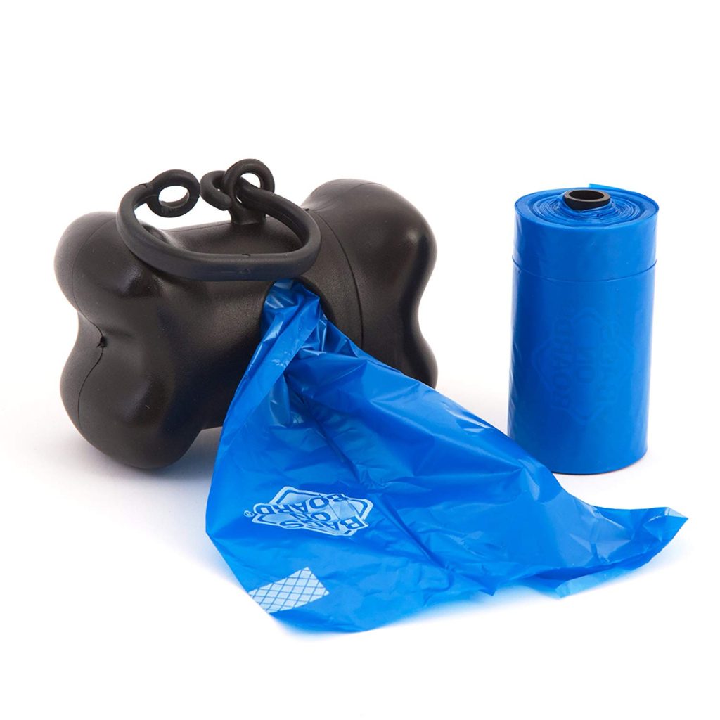 Bags on Board Dispenser Bone, Black, 30 Bags
