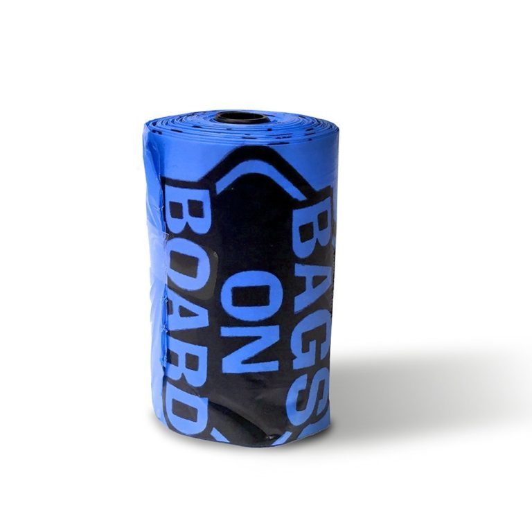 Bags on Board Dispenser Bone Blue(30 bags)