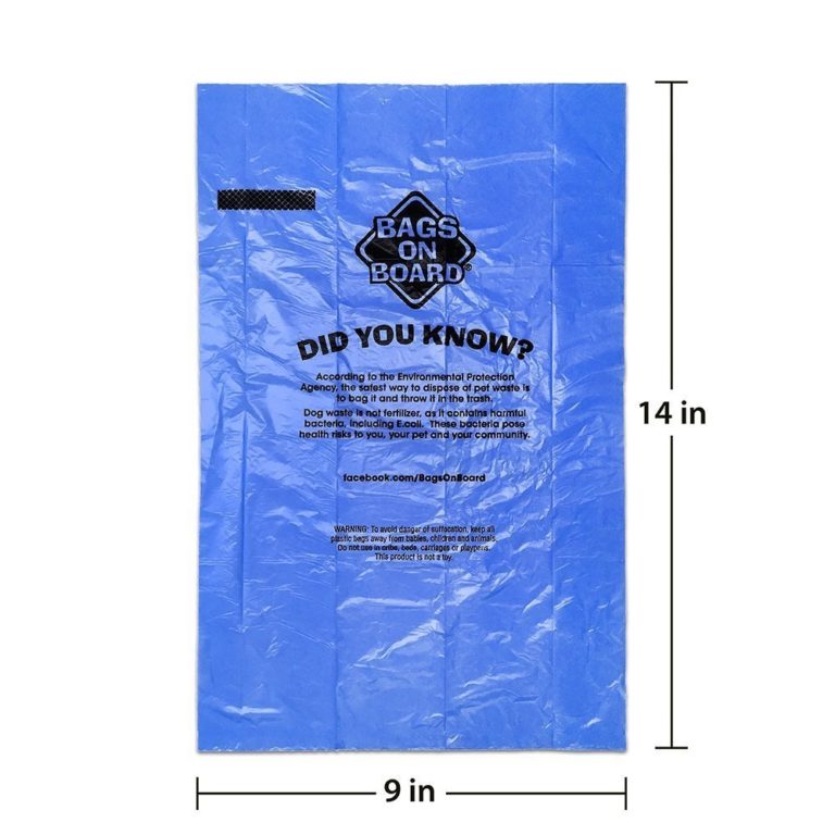 Bags on Board Dispenser Bone Pink(30 bags)
