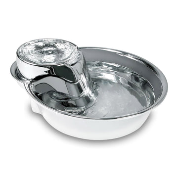 Pioneer Pet Big Max Pet Drinking Fountain 128oz – Stainless Steel