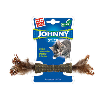 GiGwi Catnip “Johnny Sticks” with Double Side Natural Feather