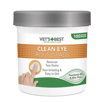 Vet’s Best Clean Eye Round Pads (100pads)
