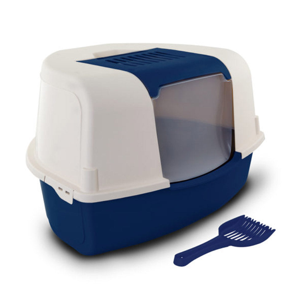 Bergamo Toilet Ariel Corner Litter Tray and Scoop