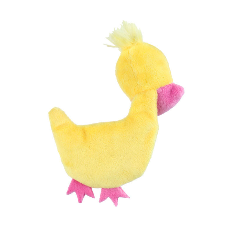 GiGwi Refillable Duck with Changeable Catnip Bag & Silvervine Stick
