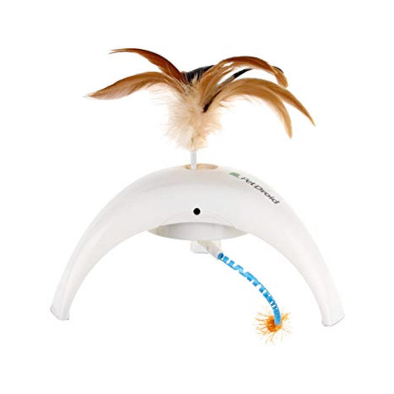 GiGwi Feather Spinner with 2 Replacable Natural Feathers Caps
