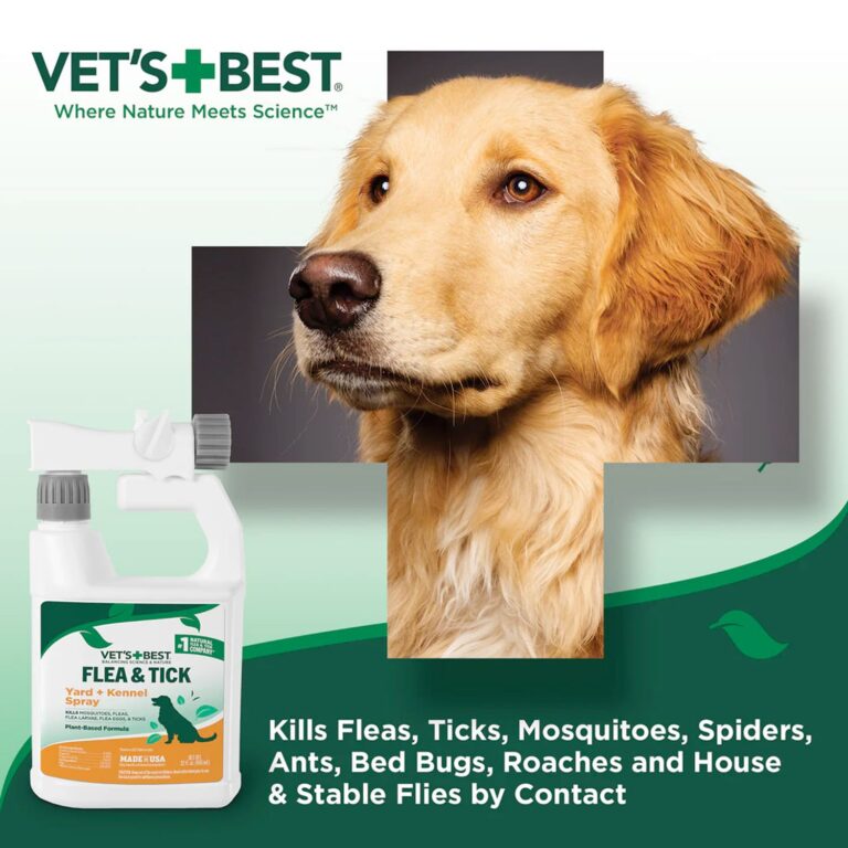 Vet’s Best Flea + Tick Yard & Kennel Spray (32 oz)