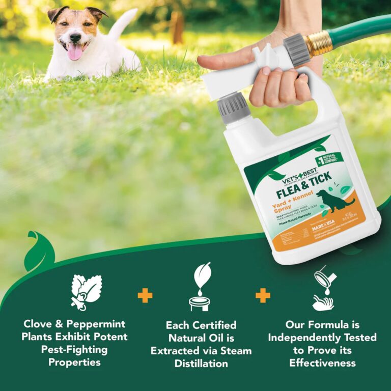 Vet’s Best Flea + Tick Yard & Kennel Spray (32 oz)