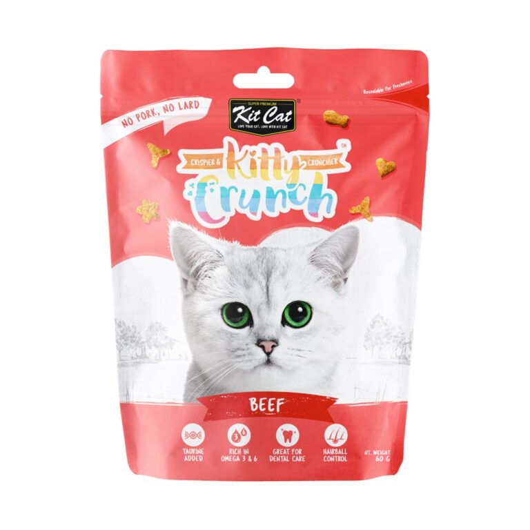 Kit Cat Kitty Crunch Beef Flavor 60g