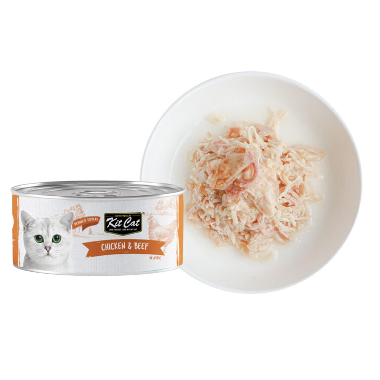 Kit Cat Deboned Chicken & Beef 80g (1 Box -24pcs)