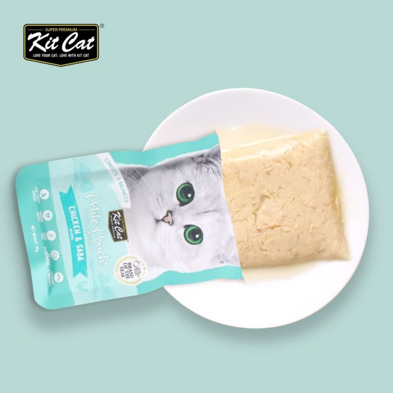 Kit Cat Petite Pouch 70g – Chicken & Saba (1 Box -24pcs)