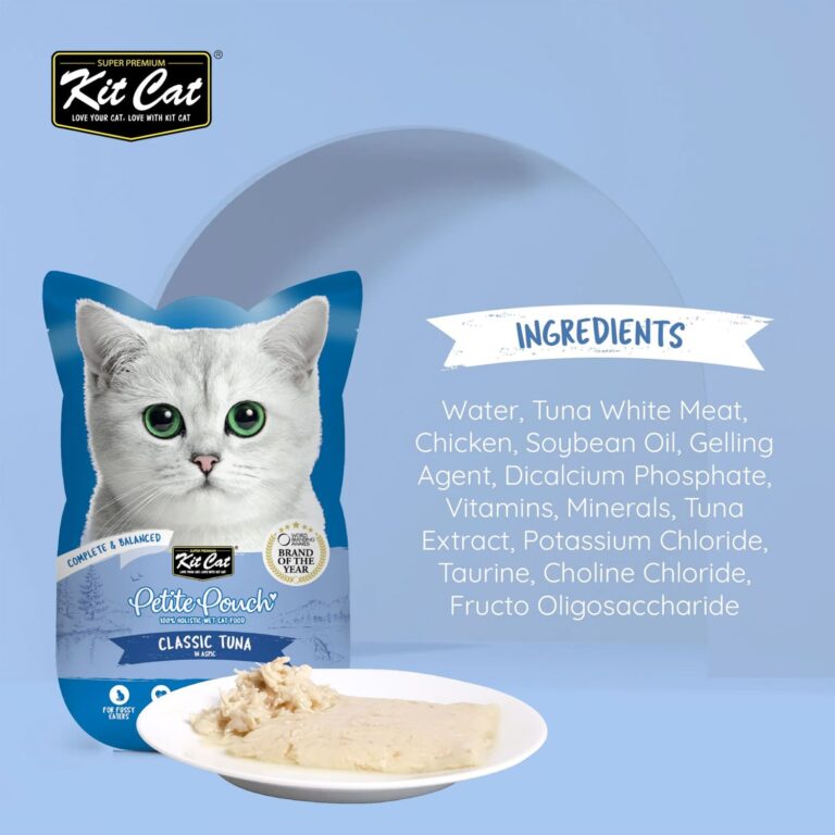 Kit Cat Petite Pouch 70g – Classic Tuna (1 Box -24pcs)