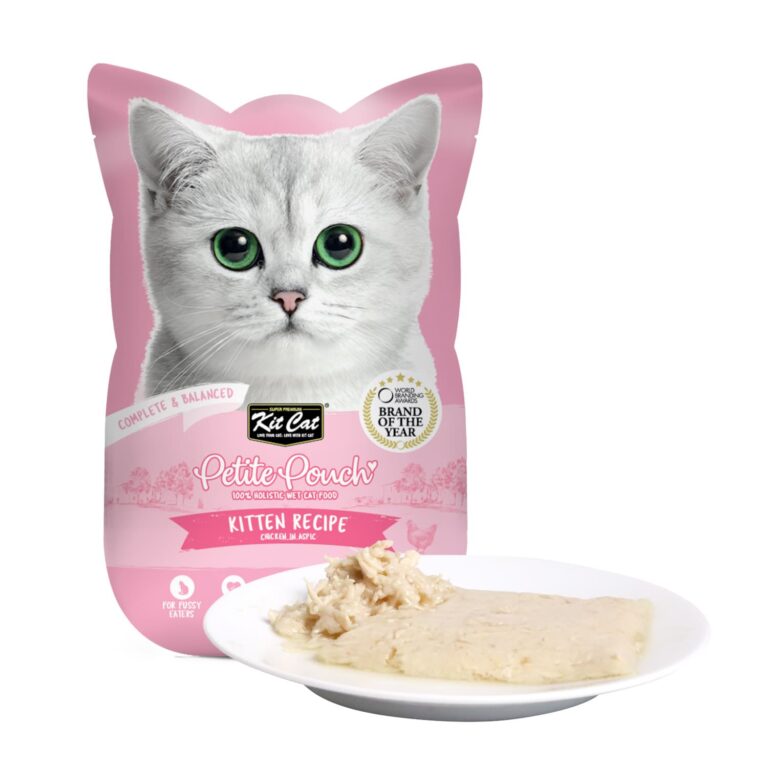 Kit Cat Petite Pouch 70g – Kitten Chicken (1 Box -24pcs)