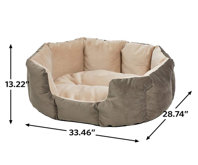 MidWest QuietTime Deluxe Gray Tulip Bed (Medium)