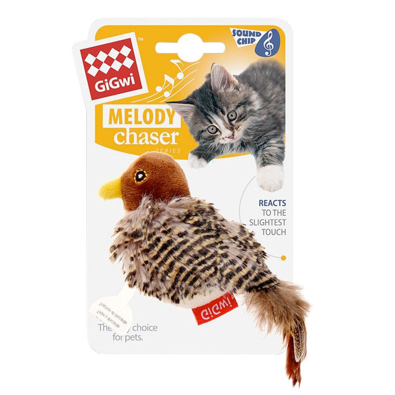 GiGwi Melody Chaser (Bird) with Motion Activated Sound Chip