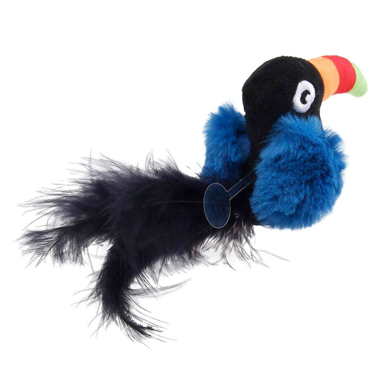 GiGwi Melody Chaser (Toucan) with motion Activated Sound Chip