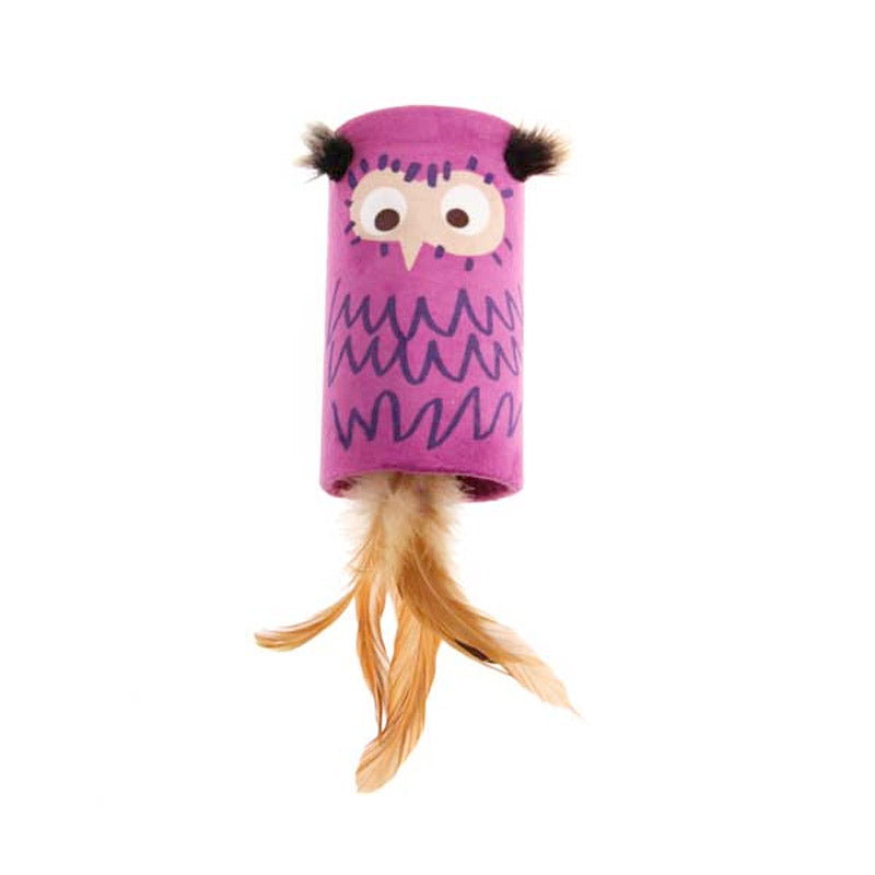 GiGwi Melody Tube ” Chaser Owl” with Sound Chip