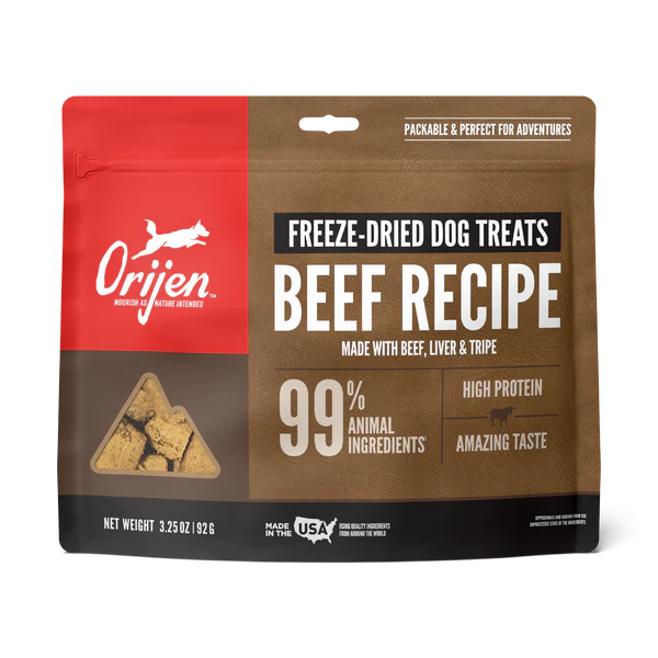 Orijen Beef Recipe Freeze Dried Dog Treats
