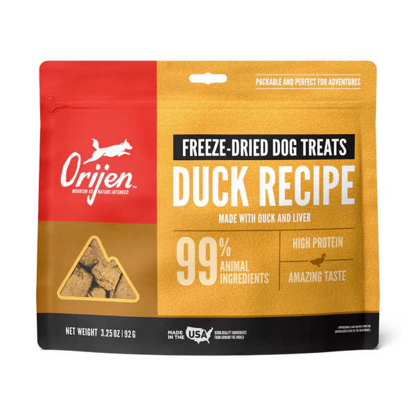 Orijen Duck Recipe Freeze Dried Dog Treats