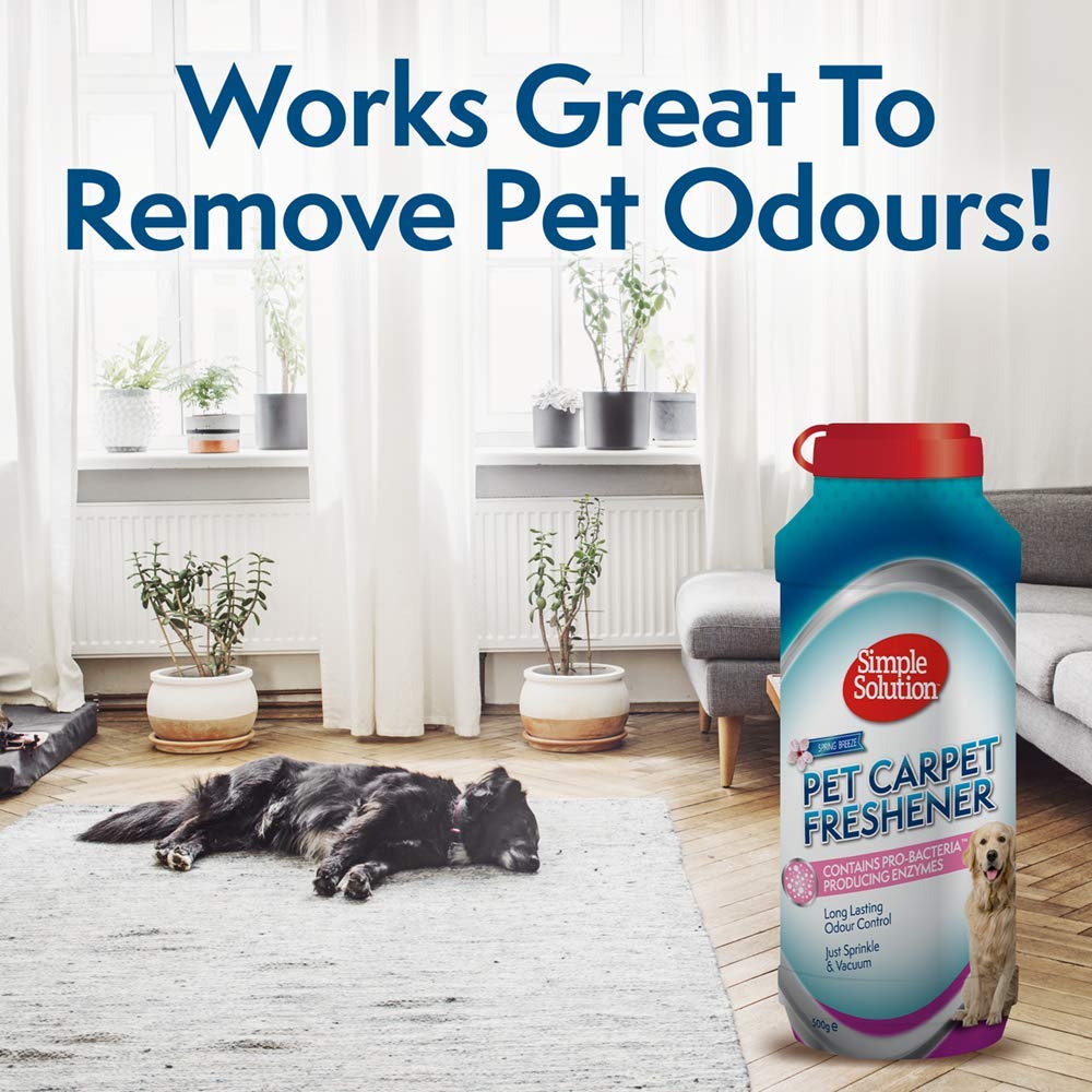 Simple Solution Pet Carpet Freshener Spring Breeze 500g