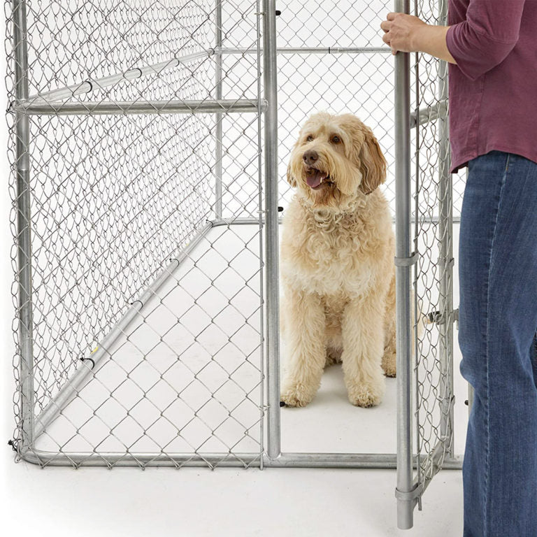 MidWest K9 Large Steel Chain Link Portable Kennel