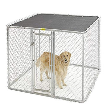 MidWest K9 Medium Steel Chain Link Portable Kennel