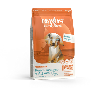 Naxos Puppy Medium Fish And Citrus-3kg