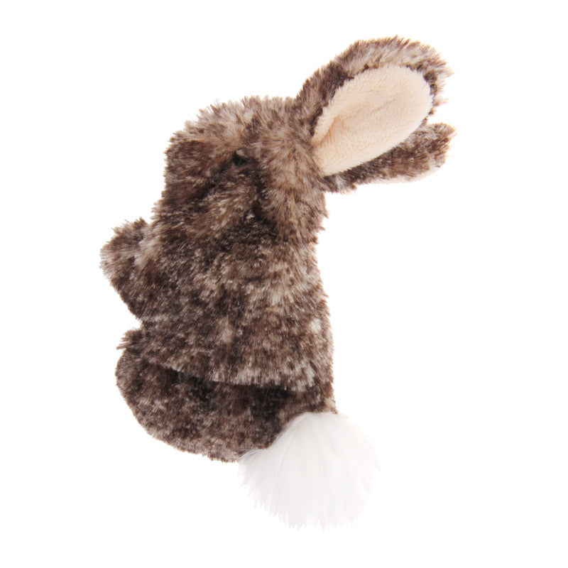 GiGwi Rabbit Fluffy Plush Cat Toy with 3 Refillable Catnip Bags